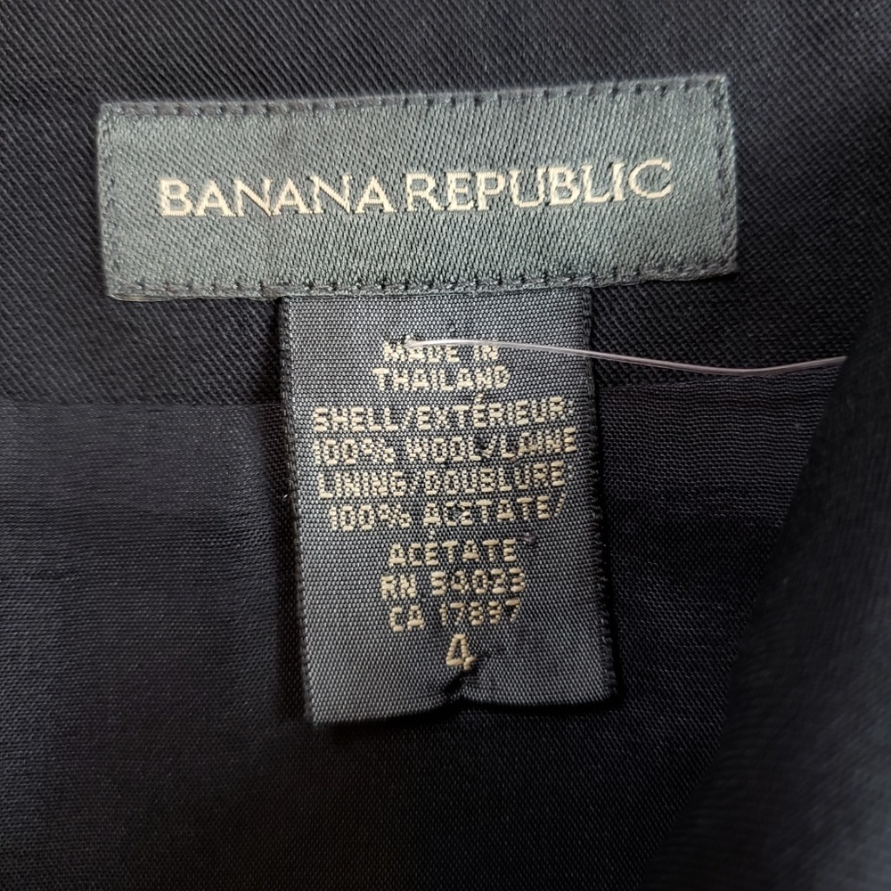 Banana Republic black office skirt - Picture 3 of 4